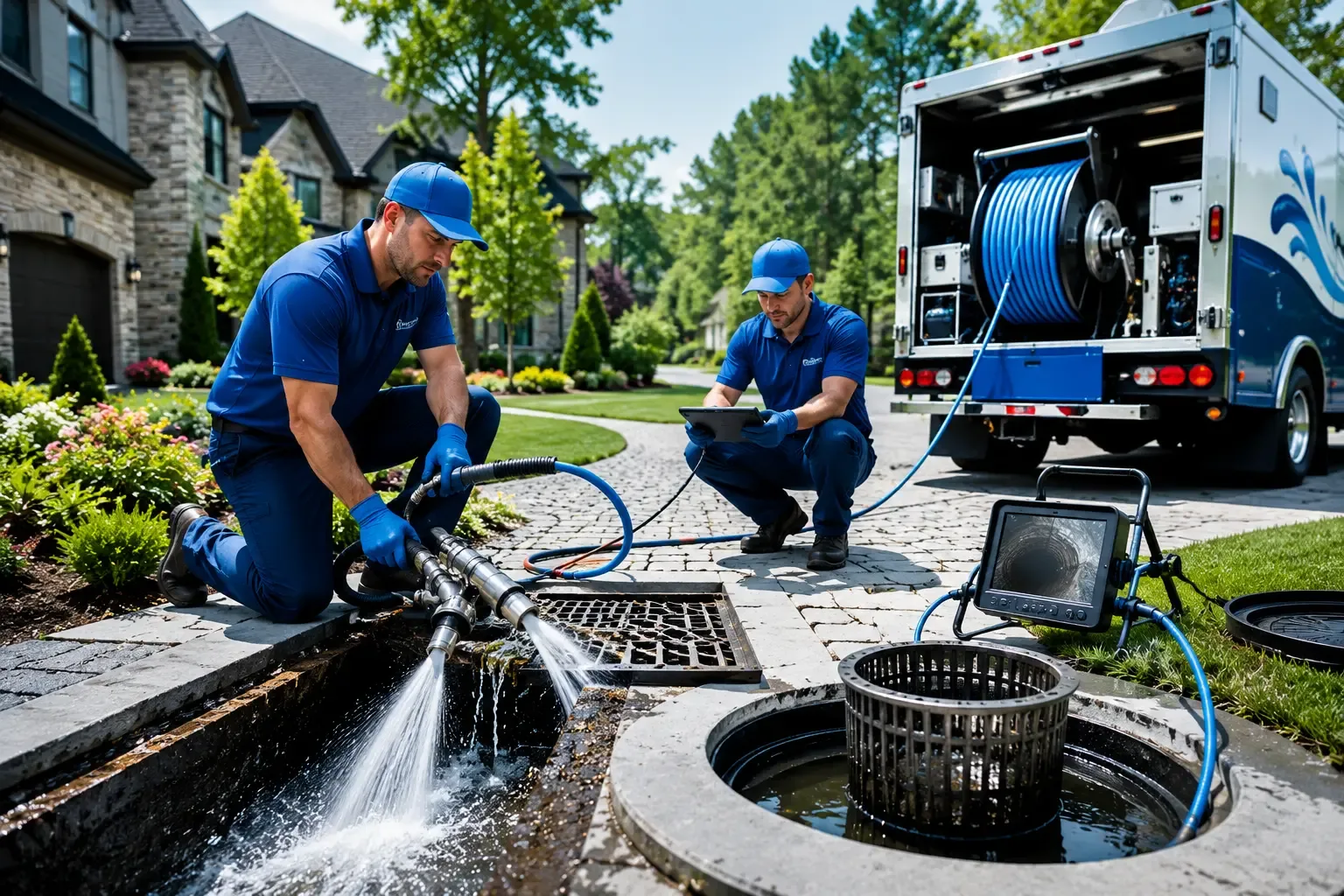 Local outdoor drain cleaning professionals in East Greenville, PA